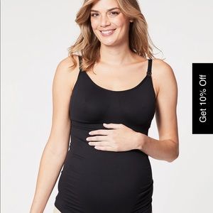 2 Cake toffee nursing tanks, size small